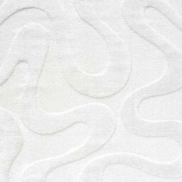 The Rug Shop UK Machine Made Modern Abstract Easy to Clean Cream Area Rug - Size: 160 cm x 230 cm - thumbnail 3