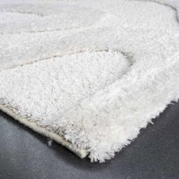 The Rug Shop UK Machine Made Modern Abstract Easy to Clean Cream Area Rug - Size: 160 cm x 230 cm - thumbnail 5