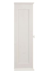 Orsina Shutter White Wood Wall Cabinet - thumbnail 3