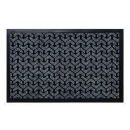 RugsX Antislip Dunlop Doormat in Grey - Size: 40 cm x 60 cm - thumbnail 1