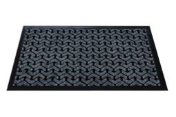 RugsX Antislip Dunlop Doormat in Grey - Size: 40 cm x 60 cm - thumbnail 2