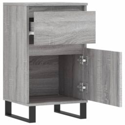 Berkfield Home Sideboard Grey Sonoma 40x35x70 cm Engineered Wood - Size: 40 x 35 x 70 cm - thumbnail 6