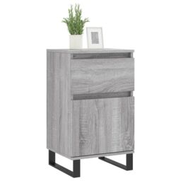 Berkfield Home Sideboard Grey Sonoma 40x35x70 cm Engineered Wood - Size: 40 x 35 x 70 cm - thumbnail 3