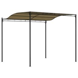 Berkfield Home Sunshade Awning 3x2.4 m Taupe 180 g/m ² in Beige - thumbnail 4