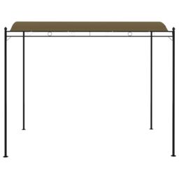 Berkfield Home Sunshade Awning 3x2.4 m Taupe 180 g/m ² in Beige - thumbnail 2