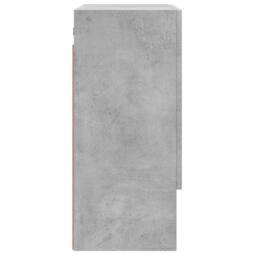 Berkfield Home Wall Cabinet Concrete Grey 60x31x70 cm Engineered Wood - Size: 60 x 31 x 70 cm - thumbnail 7
