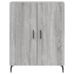 Berkfield Home Highboard Grey Sonoma 69.5x34x180 cm Engineered Wood - thumbnail 8