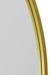 "MirrorOutlet Gold Metal Framed Arched Garden Wall Mirror 49"" X 35"" (125CM X 90CM) - Size: 1 Pack" - thumbnail 6