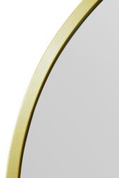 "MirrorOutlet Gold Metal Framed Arched Garden Wall Mirror 49"" X 35"" (125CM X 90CM) - Size: 1 Pack" - thumbnail 4