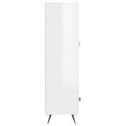 Berkfield Home Highboard High Gloss White 69.5x31x115 cm Engineered Wood - thumbnail 7