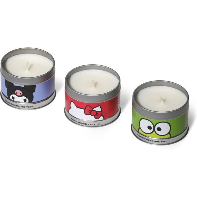 Hello Kitty Stackable Candle Set - Strawberry Passionfruit & Coconut 3x90G - Size: Medium - image 1