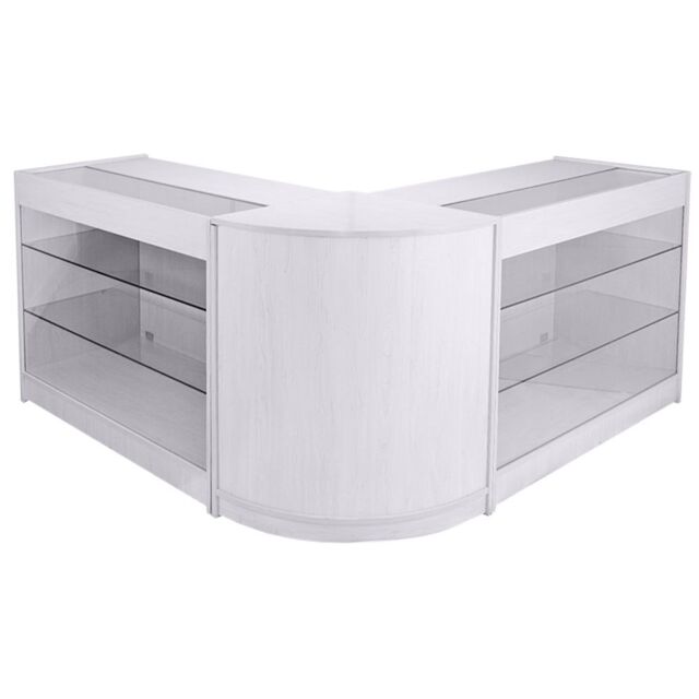 Monstershop Capricorn Brilliant White Shop Counter & Retail Display Set - image 1