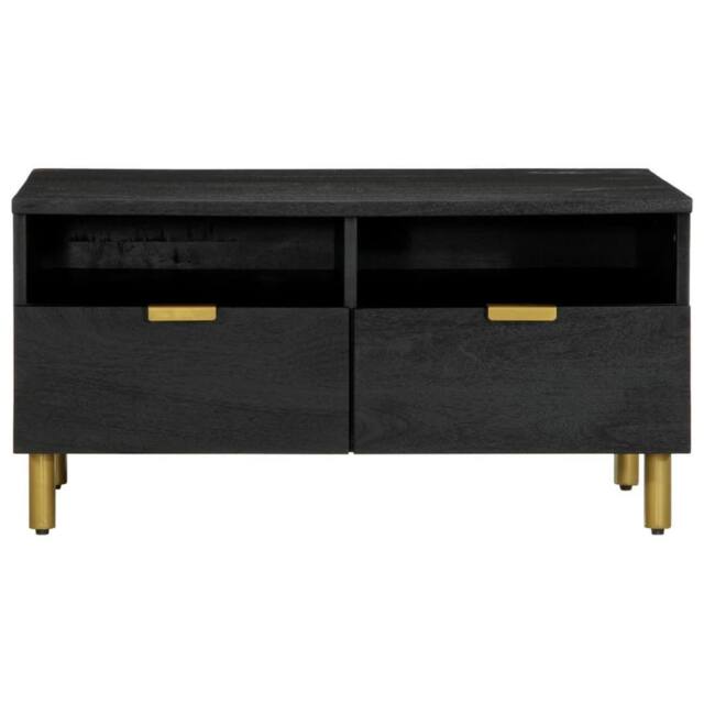Berkfield Home Durable Coffee Table Black 80x54x40 cm Engineered Wood - Size: 80 x 54 x 40 cm - image 1