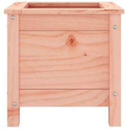 Berkfield Home Decorative Garden Planter 40x40x39 cm Solid Wood Douglas in Light Brown - Size: 40 x 40 x 39 cm - thumbnail 6
