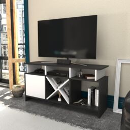 Decorotika Auburn TV Stand TV Unit for TV's up to 47 inch in Grey - thumbnail 3
