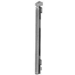 Ferand Easy Retractable Baby Gate 1430mm Wide 795mm Tall for Stairs Hallways in Grey - thumbnail 2