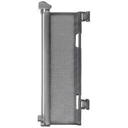 Ferand Easy Retractable Baby Gate 1430mm Wide 795mm Tall for Stairs Hallways in Grey - thumbnail 1