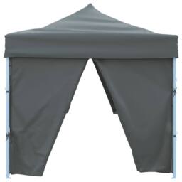 Berkfield Home Durable Folding Pop-up Party Tent with 8 Sidewalls 3x9 m Anthracite in Charcoal - thumbnail 5