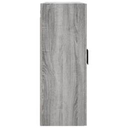 Berkfield Home Wall Mounted Cabinet Grey Sonoma 69.5x34x90 cm - thumbnail 8