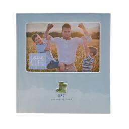 "Love Life Sentiment Gift Photo Frame 4"" x 6"" - Dad in Blue" - thumbnail 2