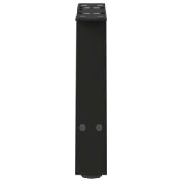 Berkfield Home Coffee Table Legs A-Shaped 2 pcs Black¬†50x(30-31) cm Steel in Black - thumbnail 6