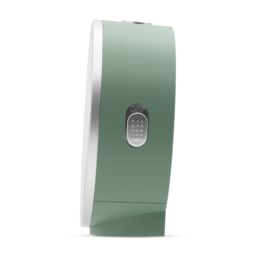 Acctim Caleb Analogue Alarm Clock Non Ticking Sweep Smartlite® Crescendo Alarm in Green - thumbnail 4