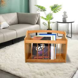 Kelvenix Magazine Rack Holder Stylish in Brown - thumbnail 4