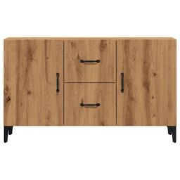 Berkfield Home Sideboard Artisan Oak 100x36x60 cm Engineered Wood in Brown - Size: 100 x 36 x 60 cm - thumbnail 5