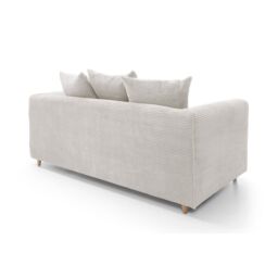Abakus Direct Jumbo 2 Seater Sofa White - thumbnail 3