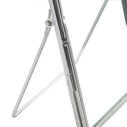 "Nicola Spring Standing Metal Photo Frame - 8"" x 10"" - Picture Display Poster Frame in Silver" - thumbnail 6