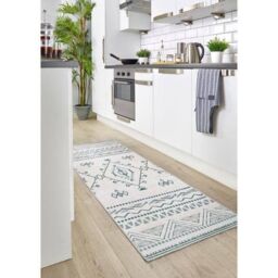 Origin Washable Nomad Rug 80x150 in Cream - Size: 80 cm x 150 cm - thumbnail 7