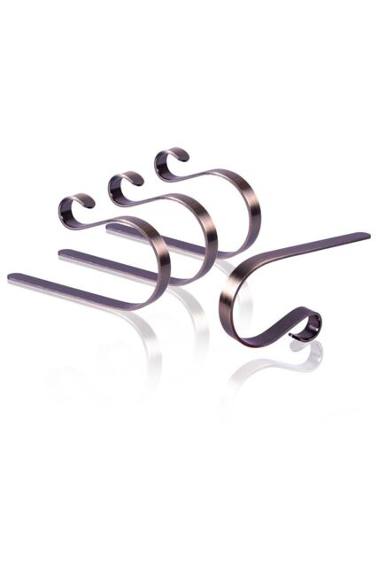 Netagon Set of 4 Christmas Stocking Holders in Copper - image 1