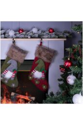 Netagon Set of 4 Christmas Stocking Holders in Copper - thumbnail 3