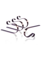 Netagon Set of 4 Christmas Stocking Holders in Copper - thumbnail 1