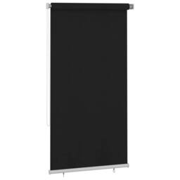 Berkfield Home Outdoor Roller Blind 120x230 cm Black - thumbnail 1