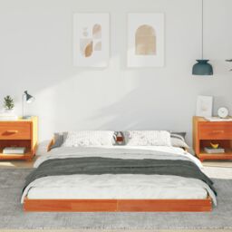 Berkfield Home Wax brown 160 x 220 cm Solid pine wood - thumbnail 5