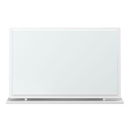 Ready Assembled 2 U Seattle Large Mirror (Ready Assembled) in White - thumbnail 2