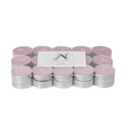 Aroma Naturals Lavender Sage Scented Tealight Candles - 4hr Burn - 30 Pack in Purple - thumbnail 3