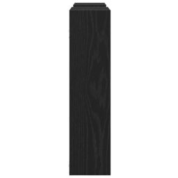 Berkfield Home Wall Shelf Black Oak 99x15x60 cm Engineered Wood - Size: 99 x 15 x 60 cm - thumbnail 6