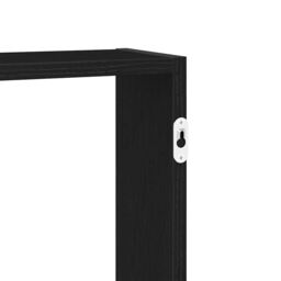 Berkfield Home Wall Shelf Black Oak 99x15x60 cm Engineered Wood - Size: 99 x 15 x 60 cm - thumbnail 9
