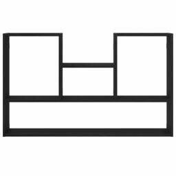 Berkfield Home Wall Shelf Black Oak 99x15x60 cm Engineered Wood - Size: 99 x 15 x 60 cm - thumbnail 5
