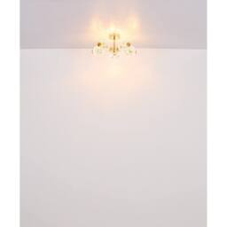 Netlighting Floriella Ceiling Light Gold Colors Crystals Glass Shade LED 3000K - thumbnail 5