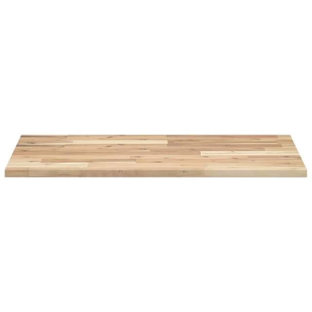 Berkfield Home Versatile Desk Top Untreated 80x50x2 cm Solid Wood Acacia in Brown - Size: 80 x 50 x 2 cm - image 1