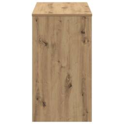 Berkfield Home Desk Artisan Oak 90x40x72 cm Engineered Wood in Brown - Size: 90 x 40 x 72 cm - thumbnail 5