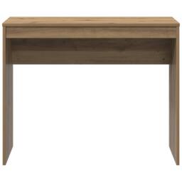 Berkfield Home Desk Artisan Oak 90x40x72 cm Engineered Wood in Brown - Size: 90 x 40 x 72 cm - thumbnail 4