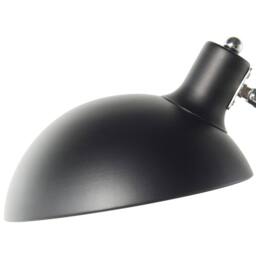 Wyld and Coco Desk Lamp Black Metal 80cm Adjustable Arm - thumbnail 3
