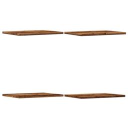 Berkfield Home Durable Bookshelf Boards 4 pcs Old Wood 40x30x1.5 cm Engineered Wood in Brown - thumbnail 3