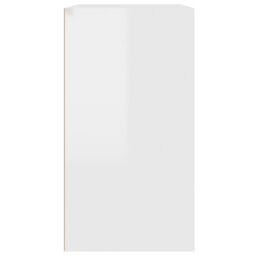 Berkfield Home Cosmetic Cabinet High Gloss White 80x40x75 cm Engineered Wood - Size: 80 x 40 x 75 cm - thumbnail 5