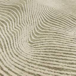 The Rug Shop UK Green Modern Abstract Sage Easy To Clean Design Area Rug - Size: 160 cm x 230 cm - thumbnail 5