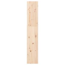 Berkfield Home Beautiful Book Cabinet/Room Divider 60x30x167.5 cm Solid Wood Pine in Light Brown - thumbnail 4